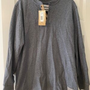 Legendary Whitetails Charcoal Long Sleeve Henley